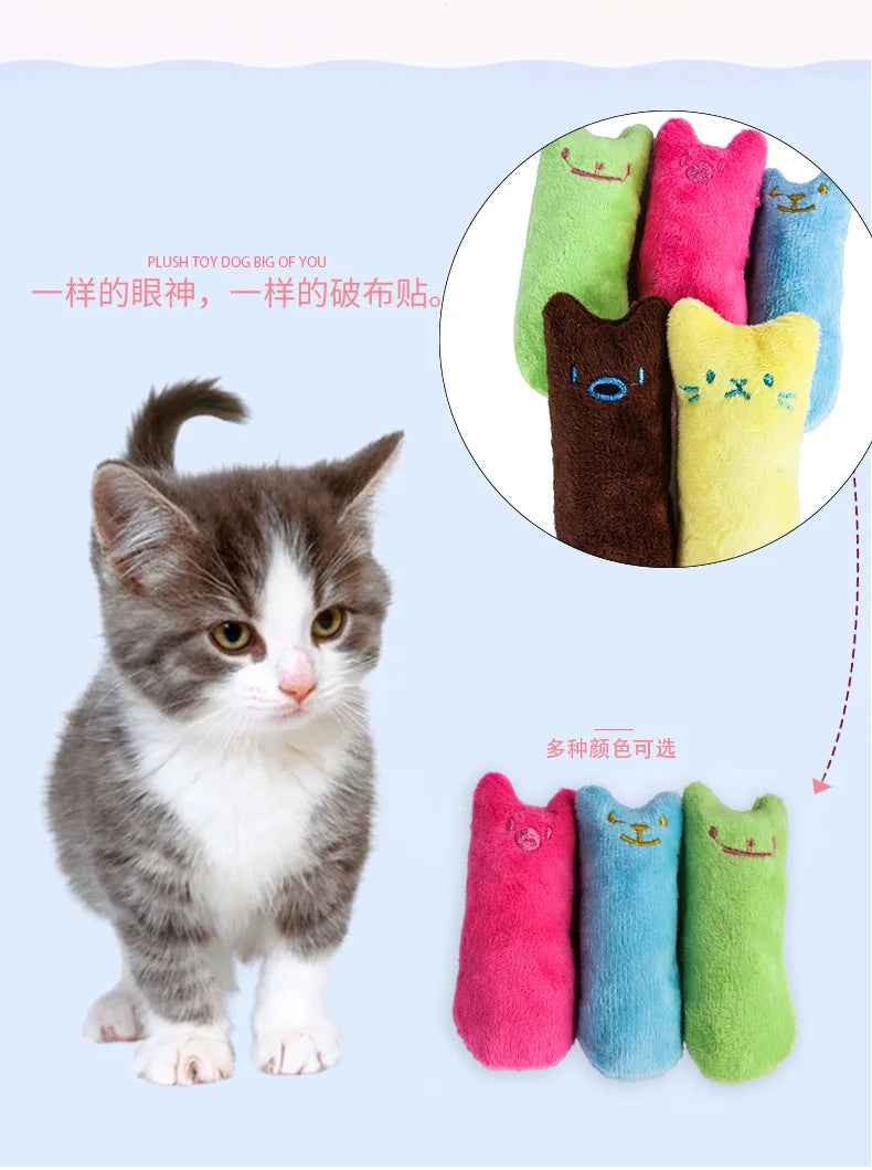 Catnip Plush Chew Toy for Cats