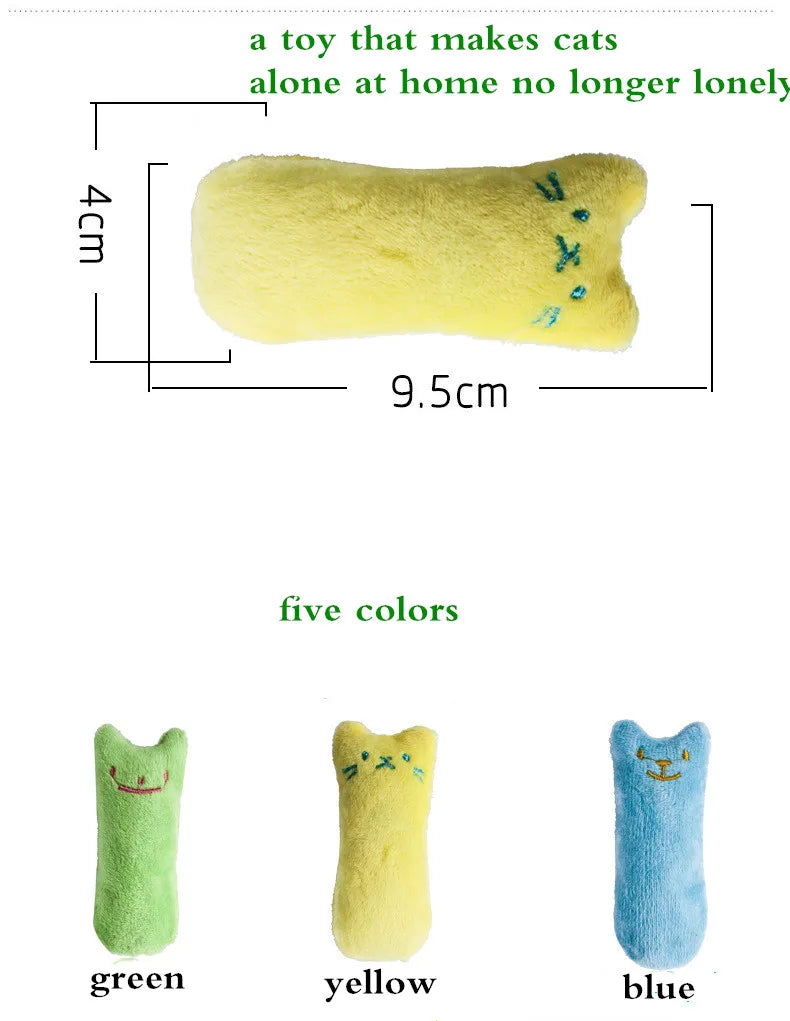 Catnip Plush Chew Toy for Cats