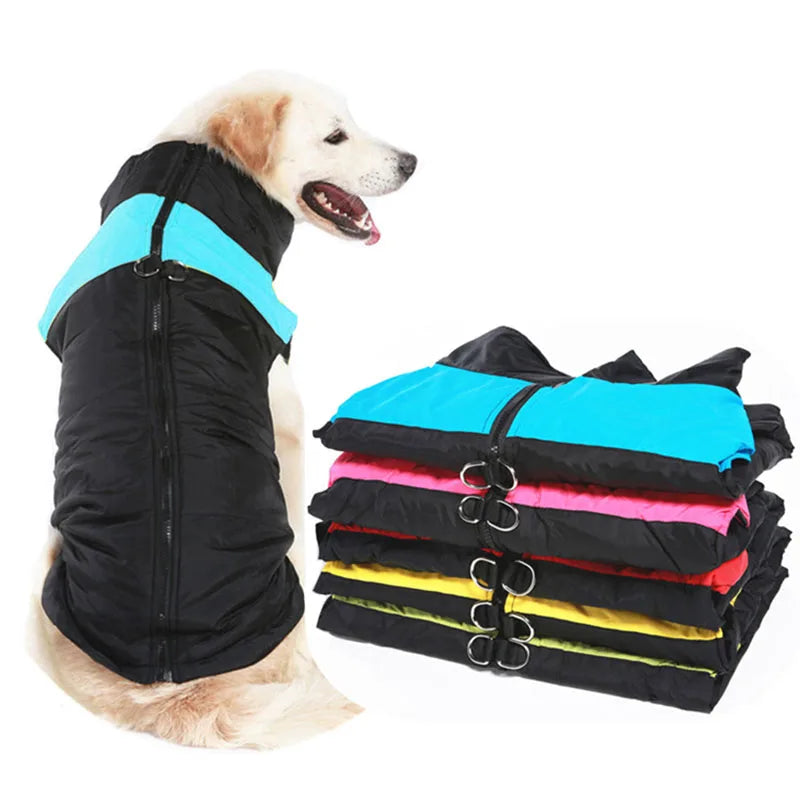 Waterproof Winter Dog Coat Big and Small Dog Vest