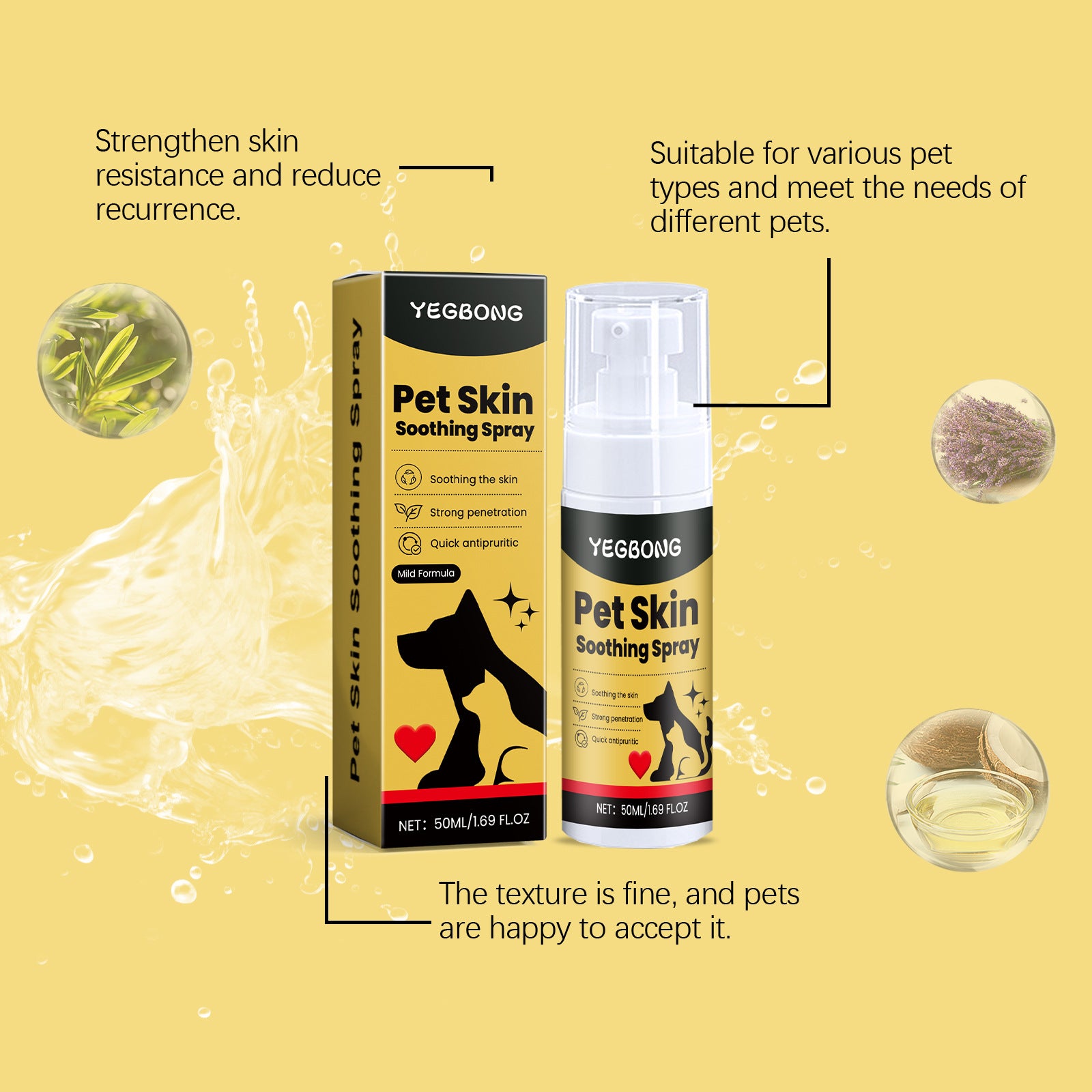 Pet Skin Care & Relief Spray
