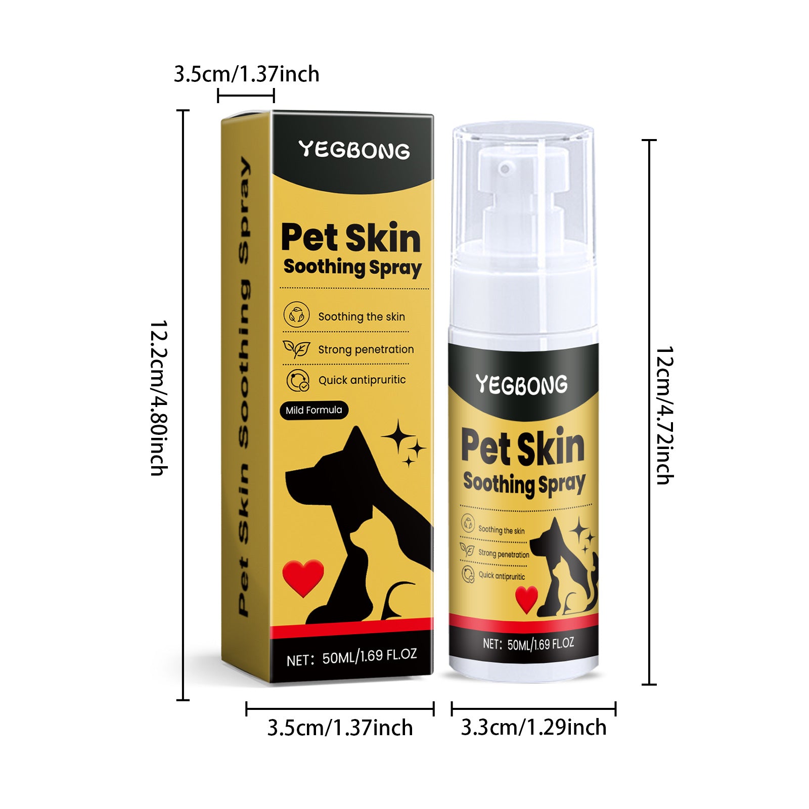 Pet Skin Care & Relief Spray
