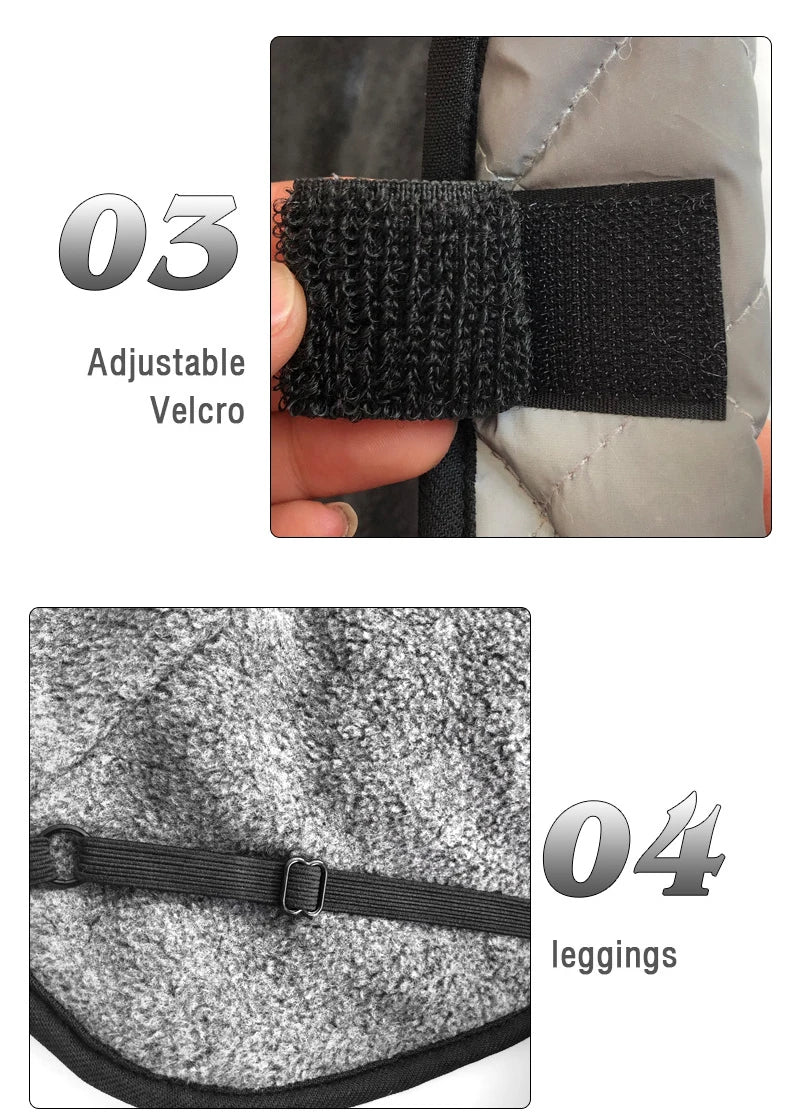 Reflective Winter Dog Jacket Large Medium Dog Coat Vest