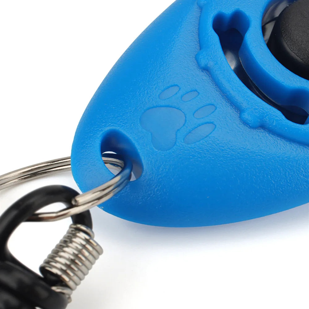 Pet Training Clicker with Keyring – Portable Dog & Cat Training Tool
