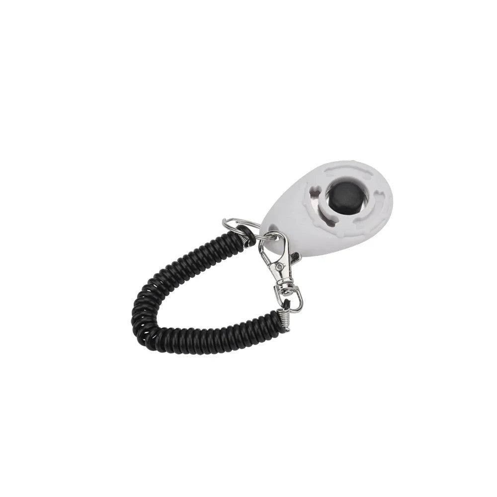 Pet Training Clicker with Keyring – Portable Dog & Cat Training Tool