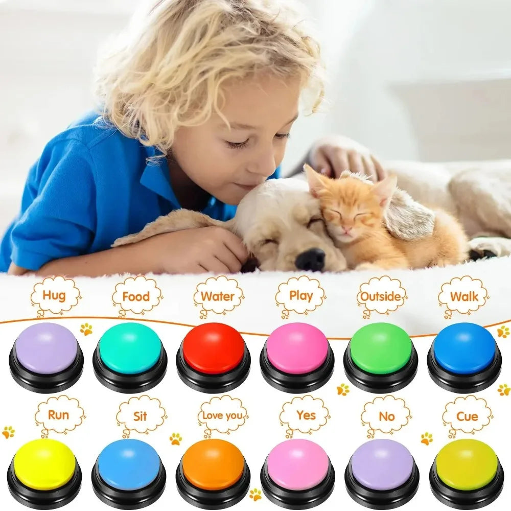 8PCS Dog Voice Communication Buttons