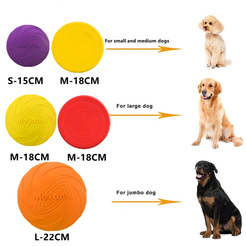 Bite-Resistant Dog Flying Disc Toy