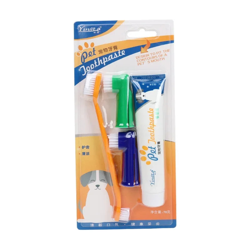 Pet Dental Care Kit for Dogs & Cats