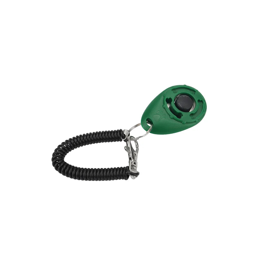 Pet Training Clicker with Keyring – Portable Dog & Cat Training Tool