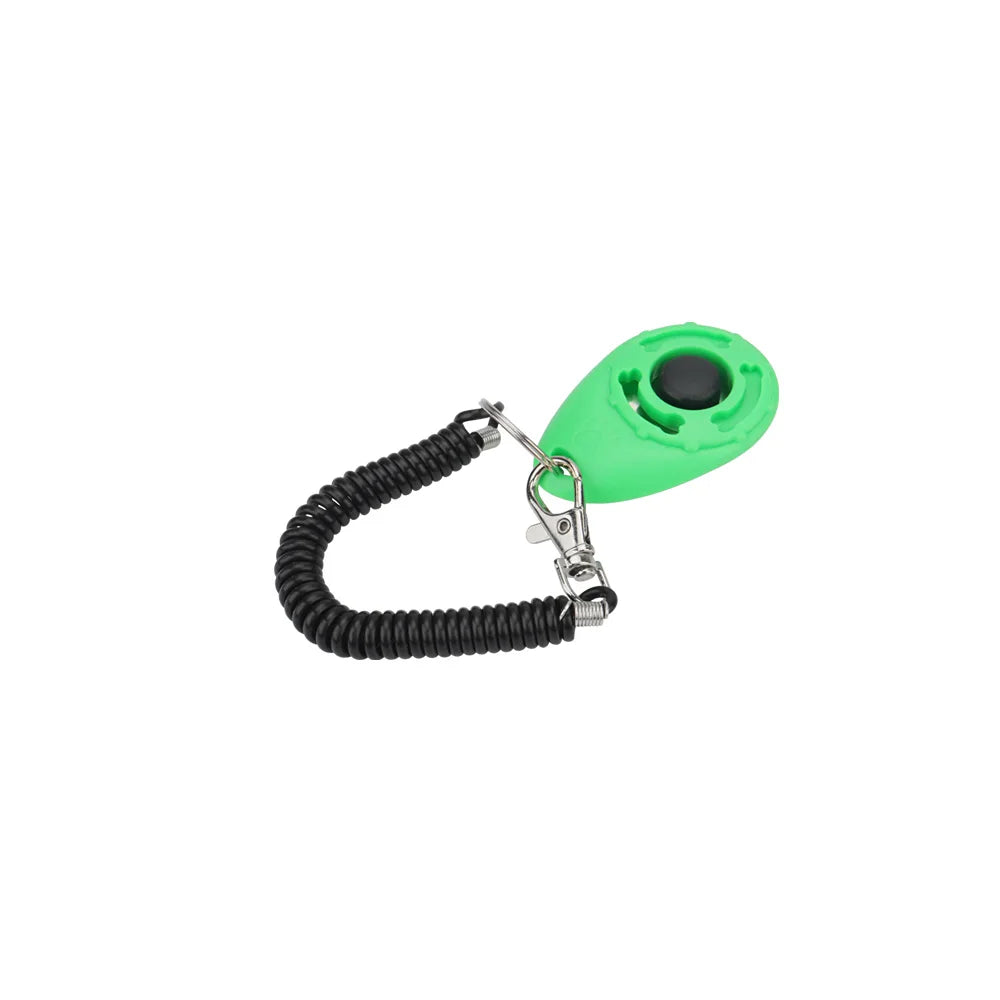 Pet Training Clicker with Keyring – Portable Dog & Cat Training Tool