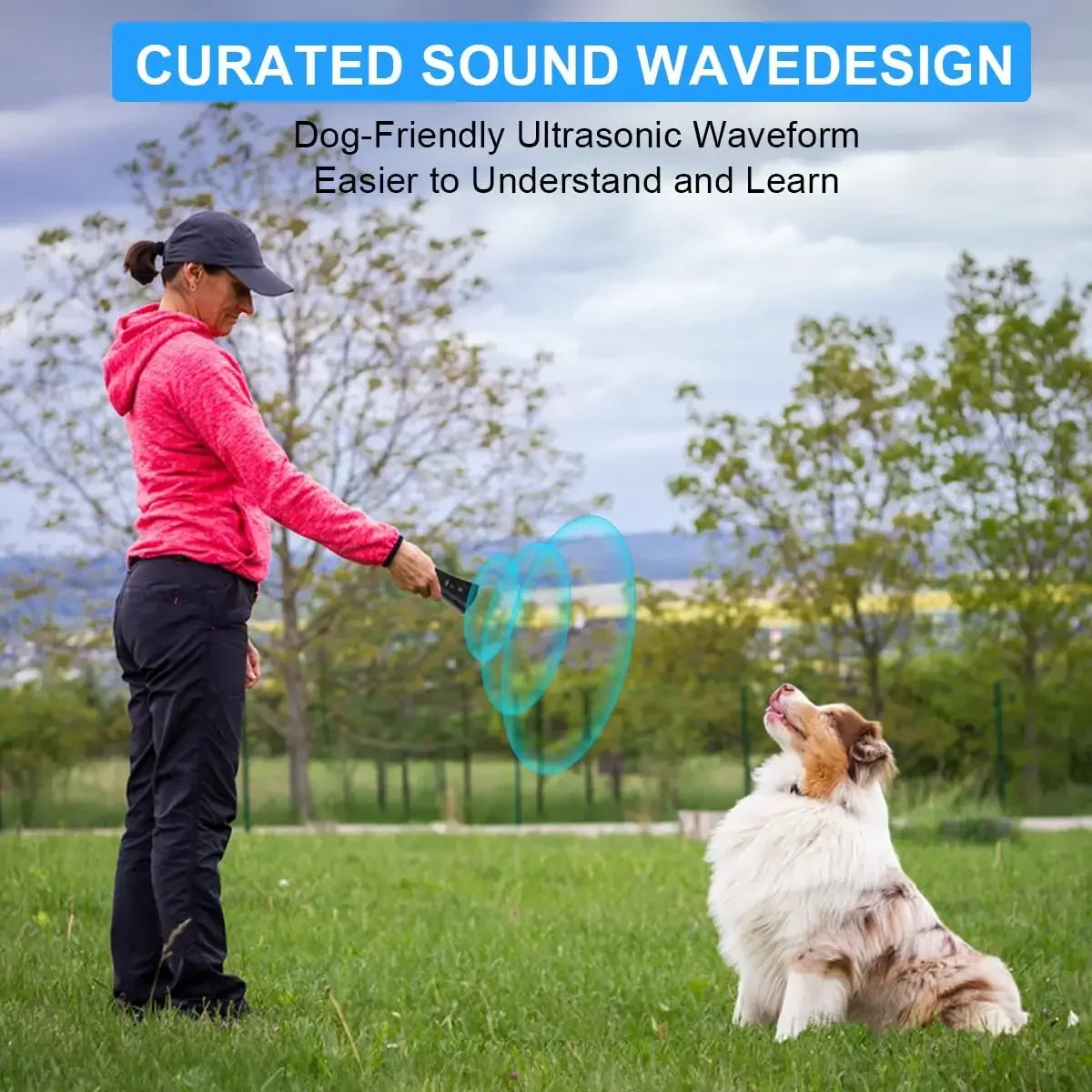 Ultrasonic Dog Barking Deterrent Trainer