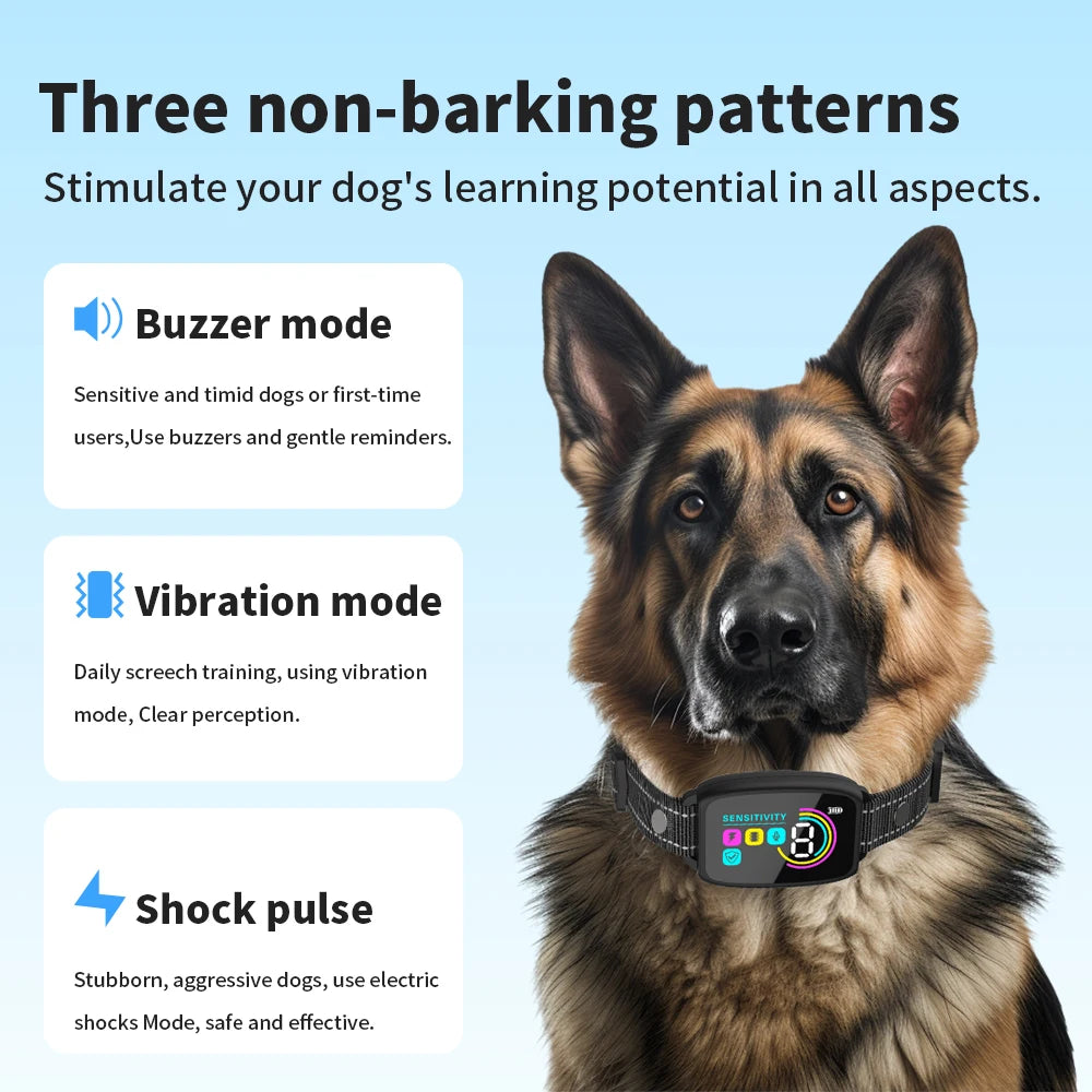 Smart Automatic Anti-Bark Dog Collar