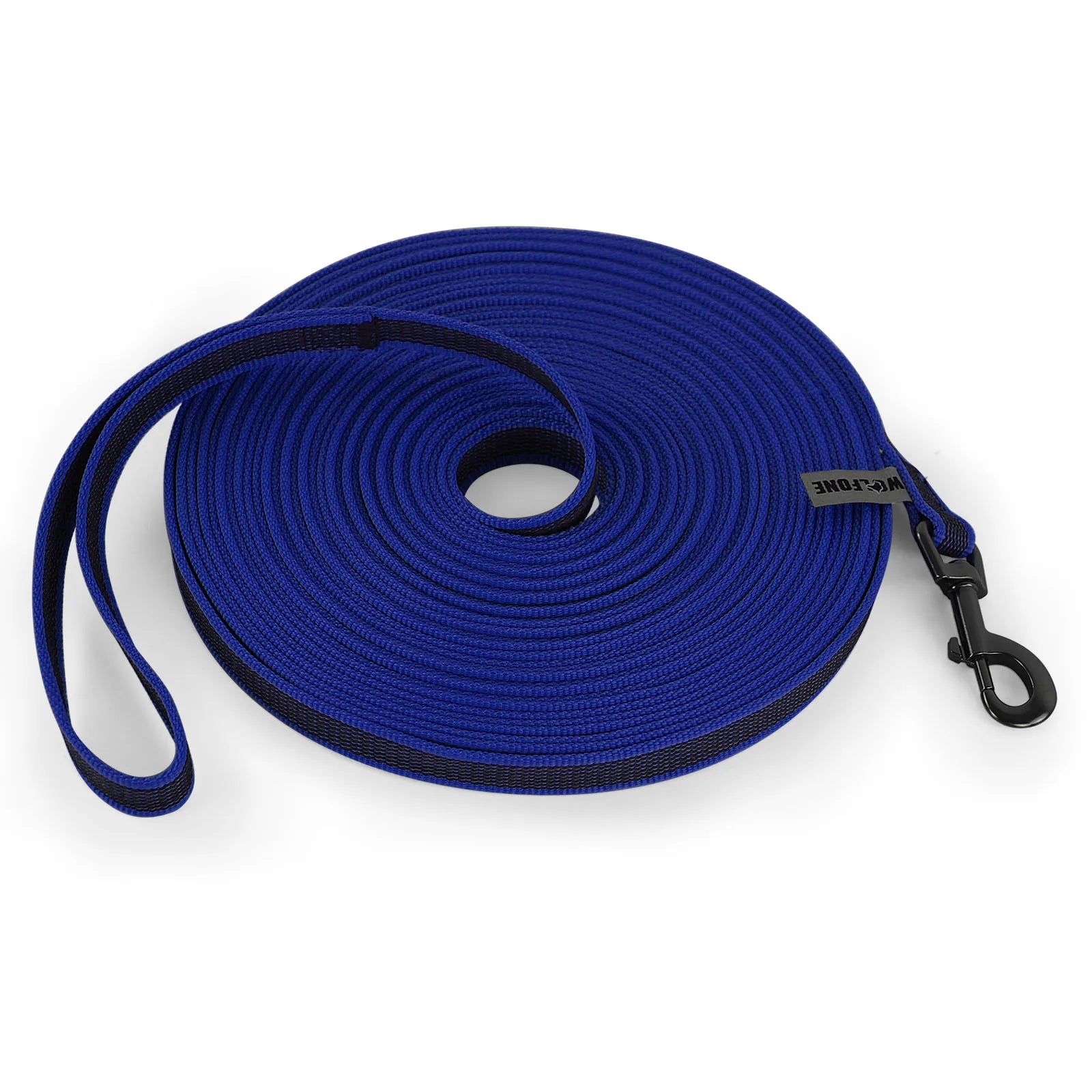 Dual-Color Latex Dog Leash – 1.5–15M