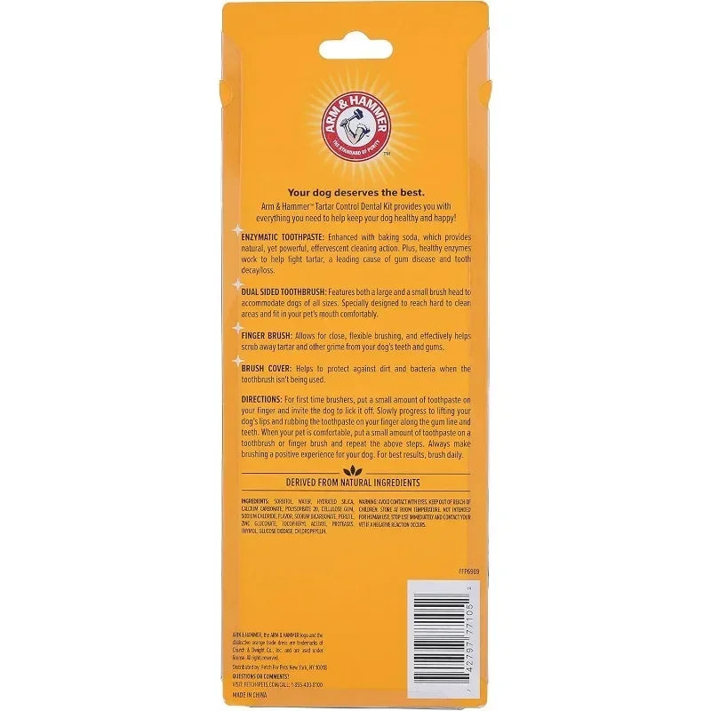 Pet Dental Care Kit for Dogs & Cats