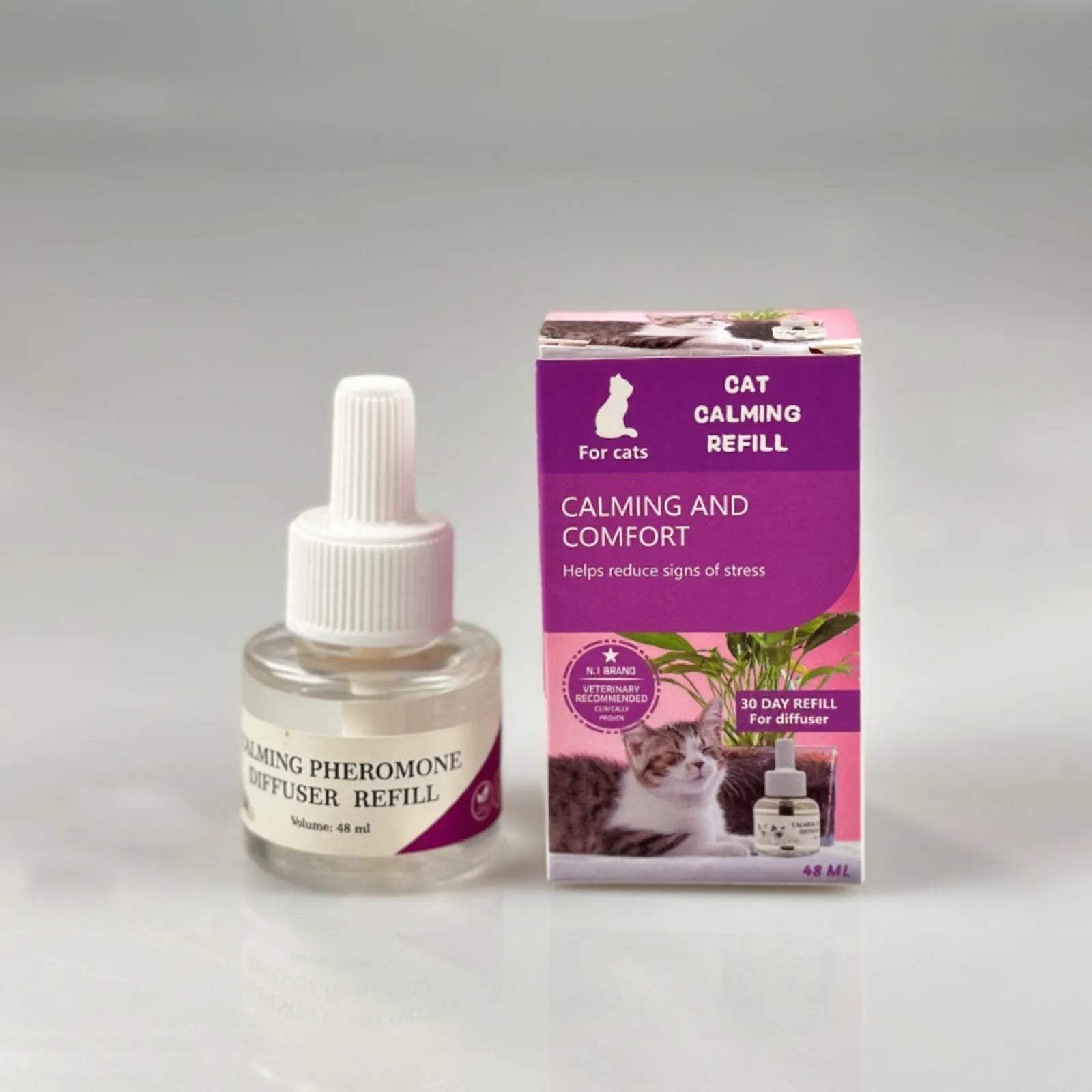 Cat Pheromone Diffuser & Calming Spray Kit