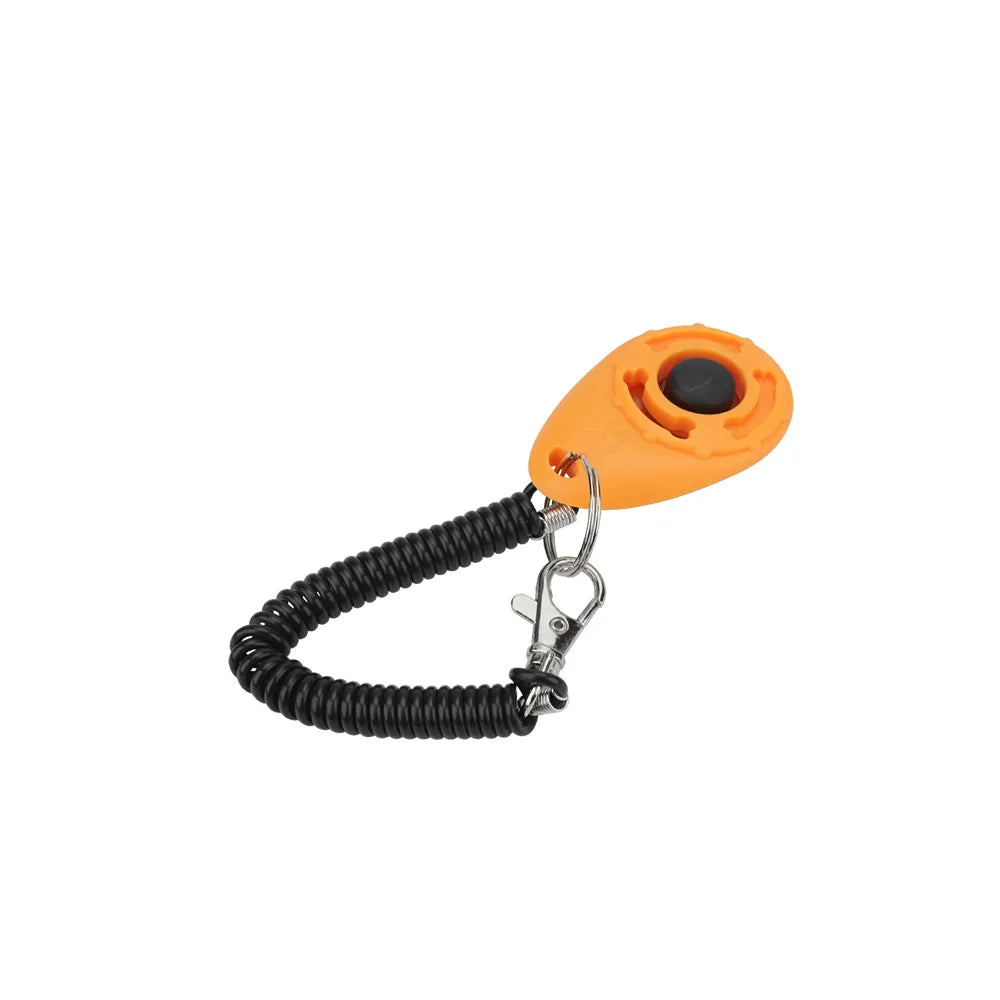 Pet Training Clicker with Keyring – Portable Dog & Cat Training Tool