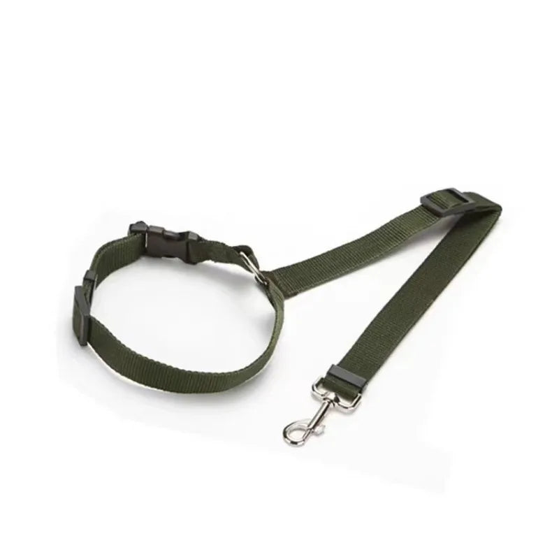 2-in-1 Pet Car Seat Belt & Leash