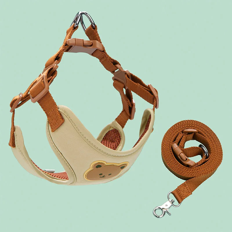 Breathable Dog & Cat Harness Set