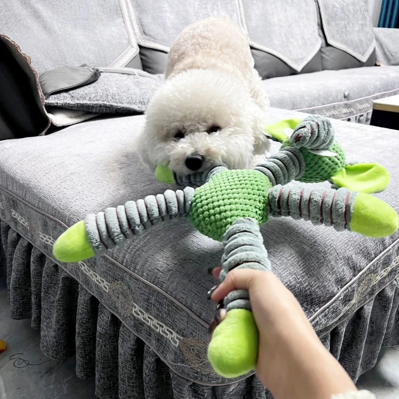Indestructible Plush Dog Chew Toy
