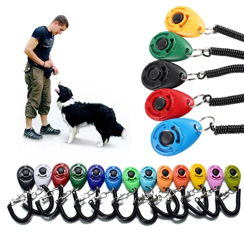 Dog & Cat Training Clicker with Wrist Strap