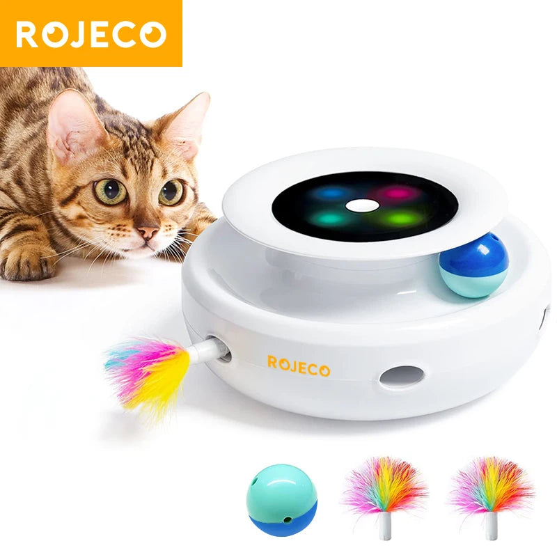 2-in-1 Smart Automatic Cat & Dog Toy