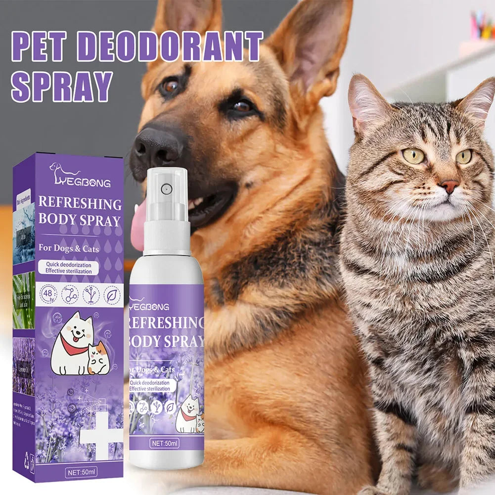 Lavender Dog & Cat Deodorizer Spray