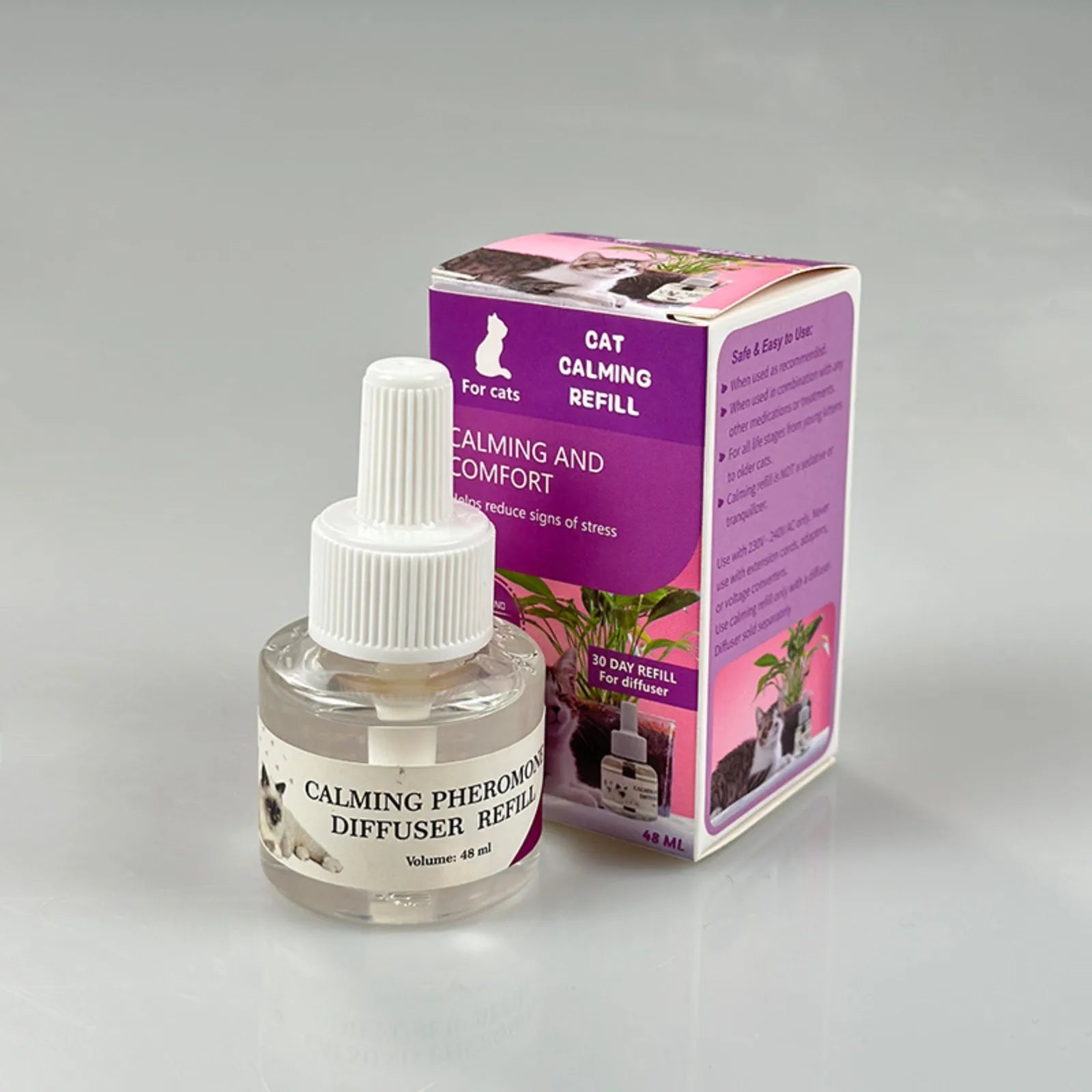 Cat Pheromone Diffuser & Calming Spray Kit