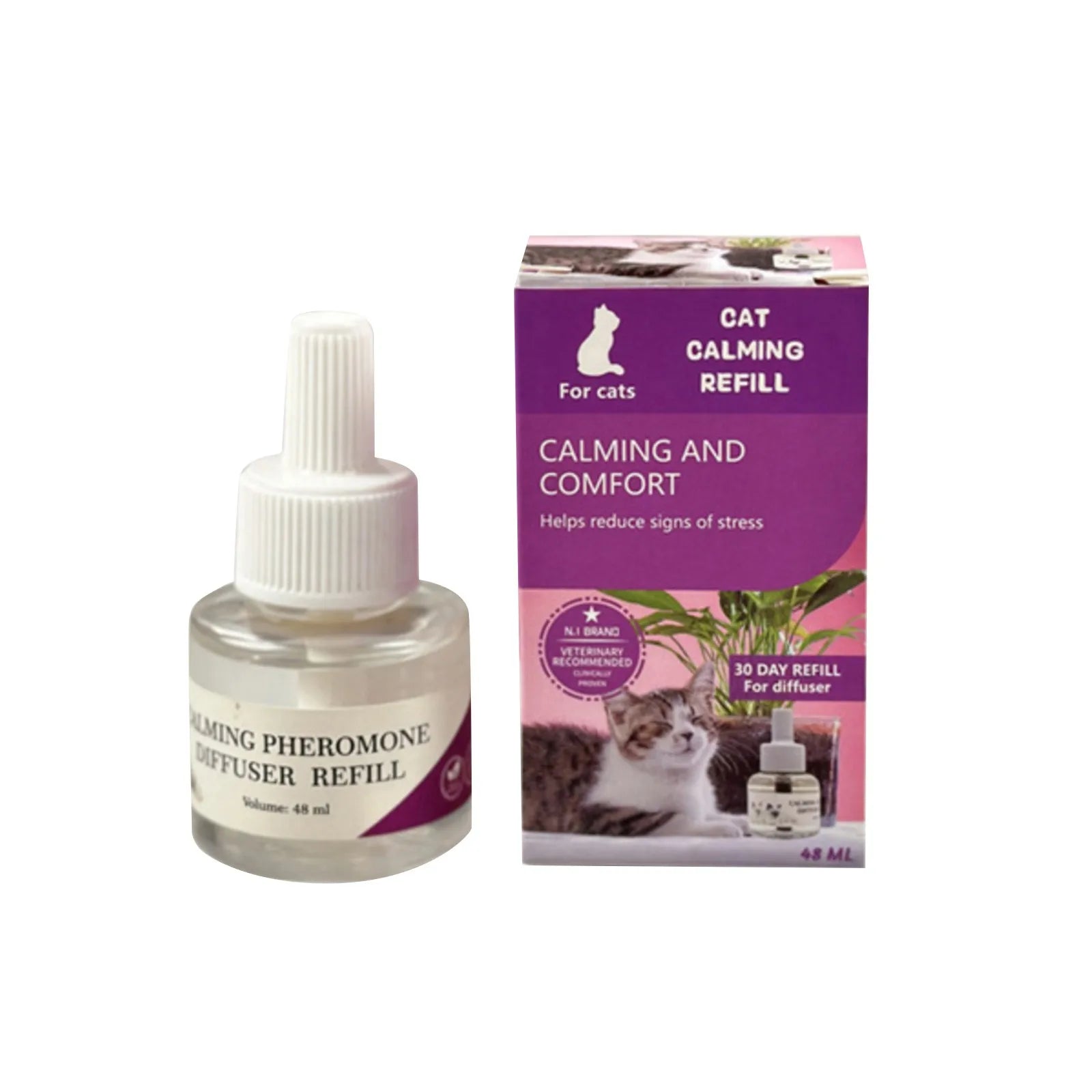 Cat Pheromone Diffuser & Calming Spray Kit