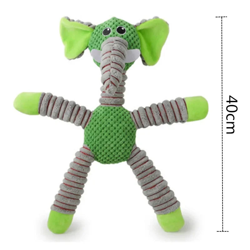 Indestructible Plush Dog Chew Toy