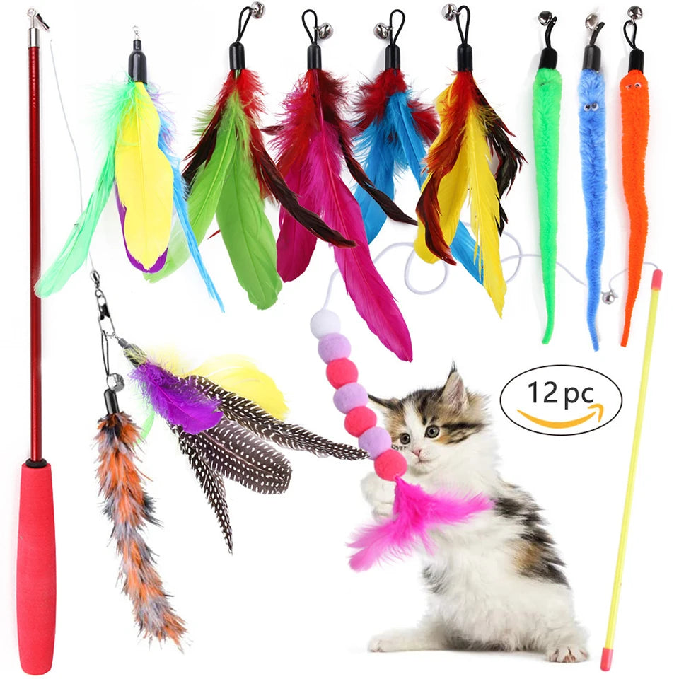20-Piece Cat Toy Variety Set