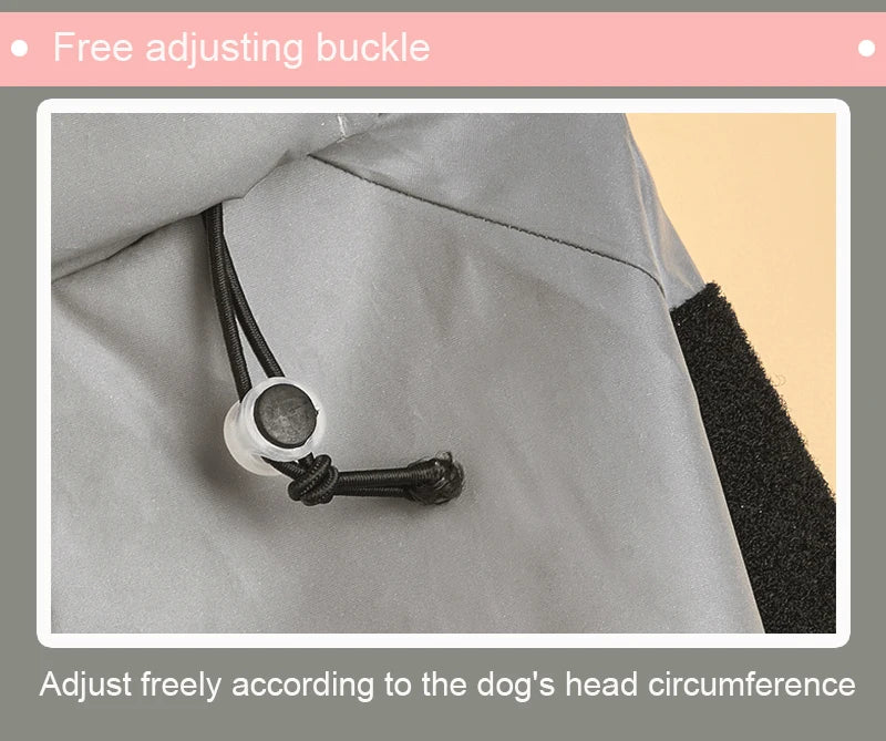 Outdoor Reflective Dog Raincoat