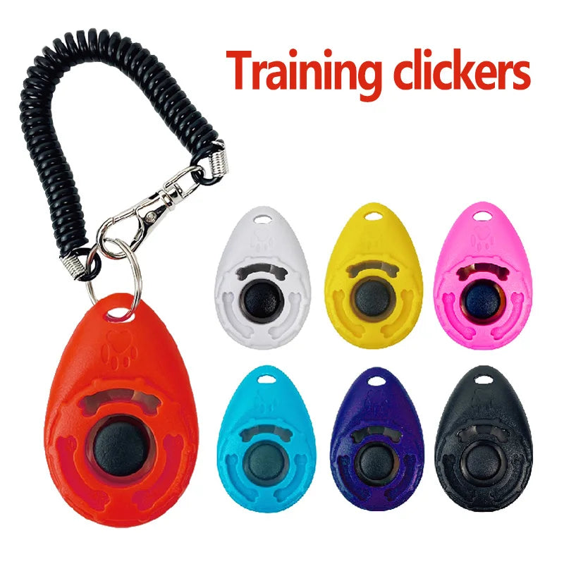 Dog & Cat Training Clicker with Wrist Strap