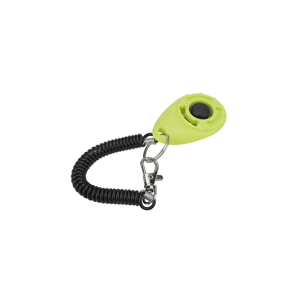 Pet Training Clicker with Keyring – Portable Dog & Cat Training Tool