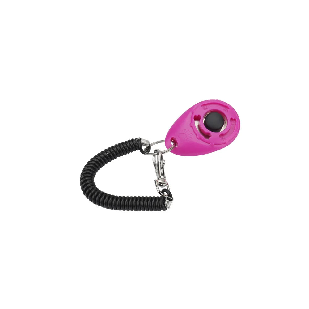 Pet Training Clicker with Keyring – Portable Dog & Cat Training Tool