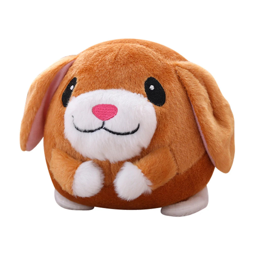 Automatic Bouncing Plush Dog Toy