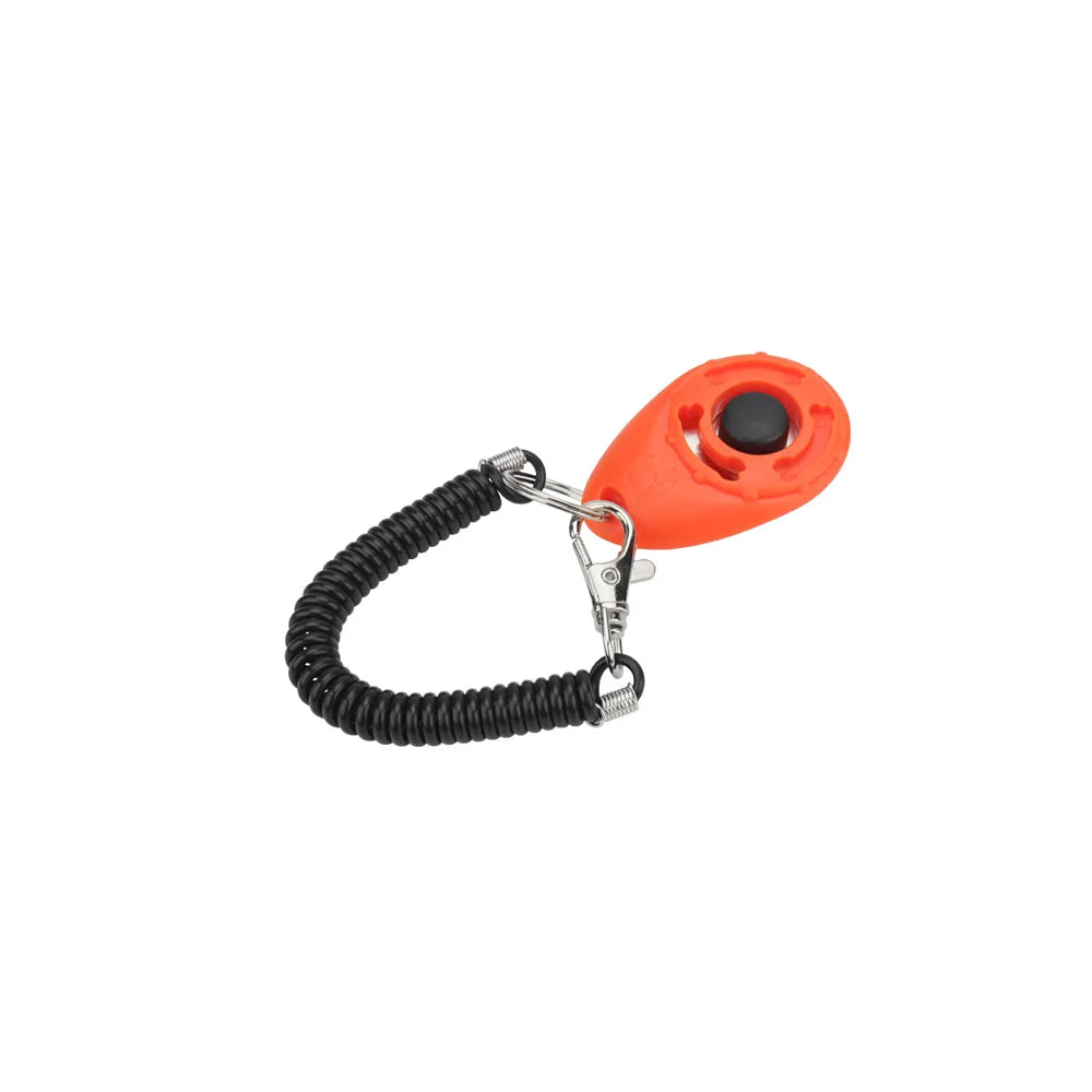 Pet Training Clicker with Keyring – Portable Dog & Cat Training Tool