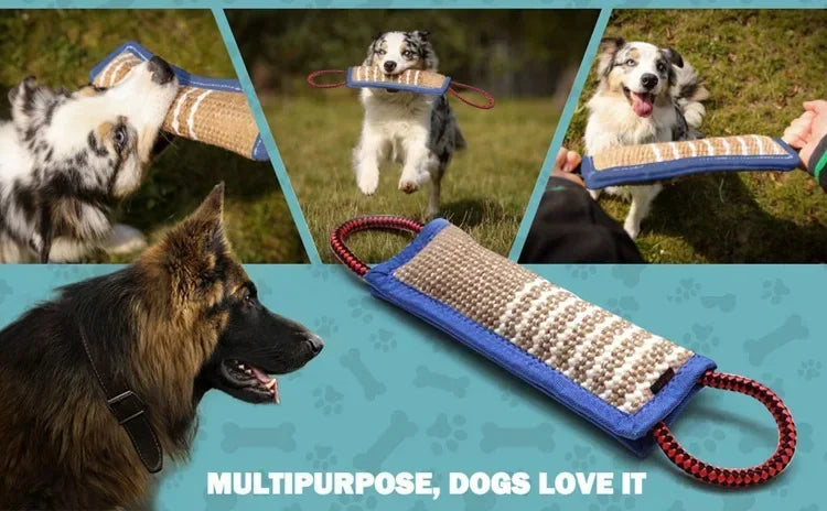 Coarse Jute Chew Sticks for Dogs