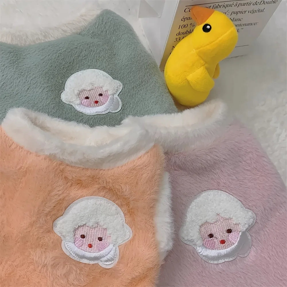 Warm Cat and Kitten Sweater Vest Winter Pet Apparel