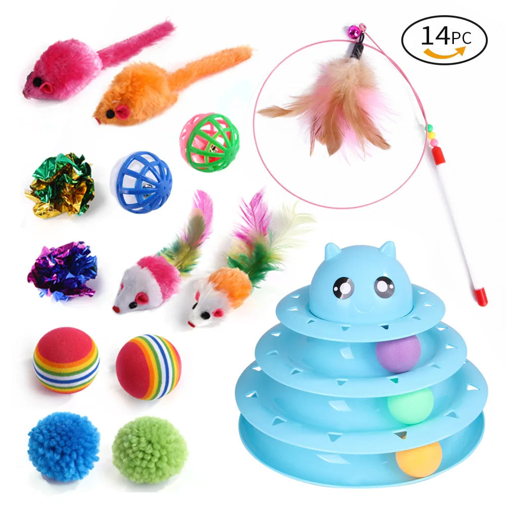 20-Piece Cat Toy Variety Set