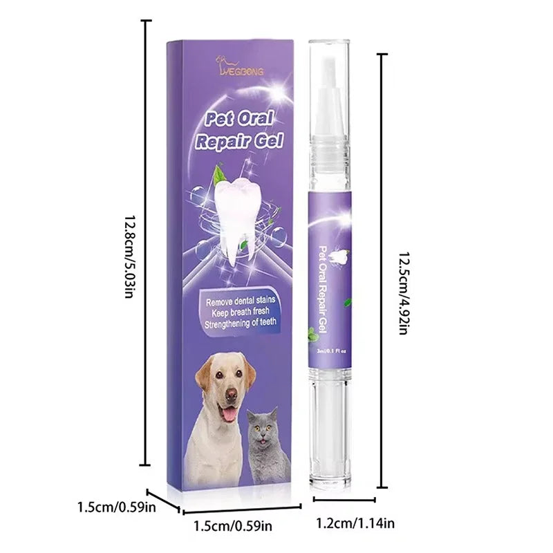 Pet Teeth Cleaning Pen & Oral Gel