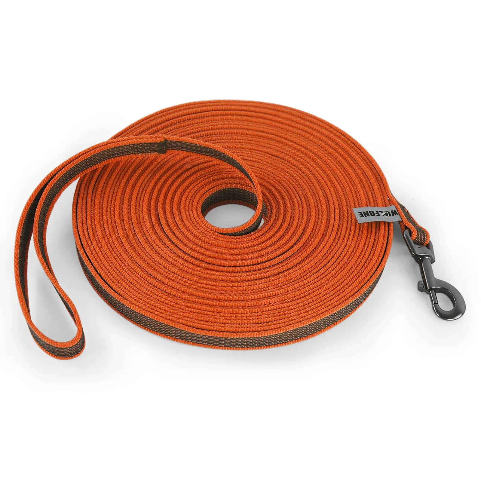 Dual-Color Latex Dog Leash – 1.5–15M