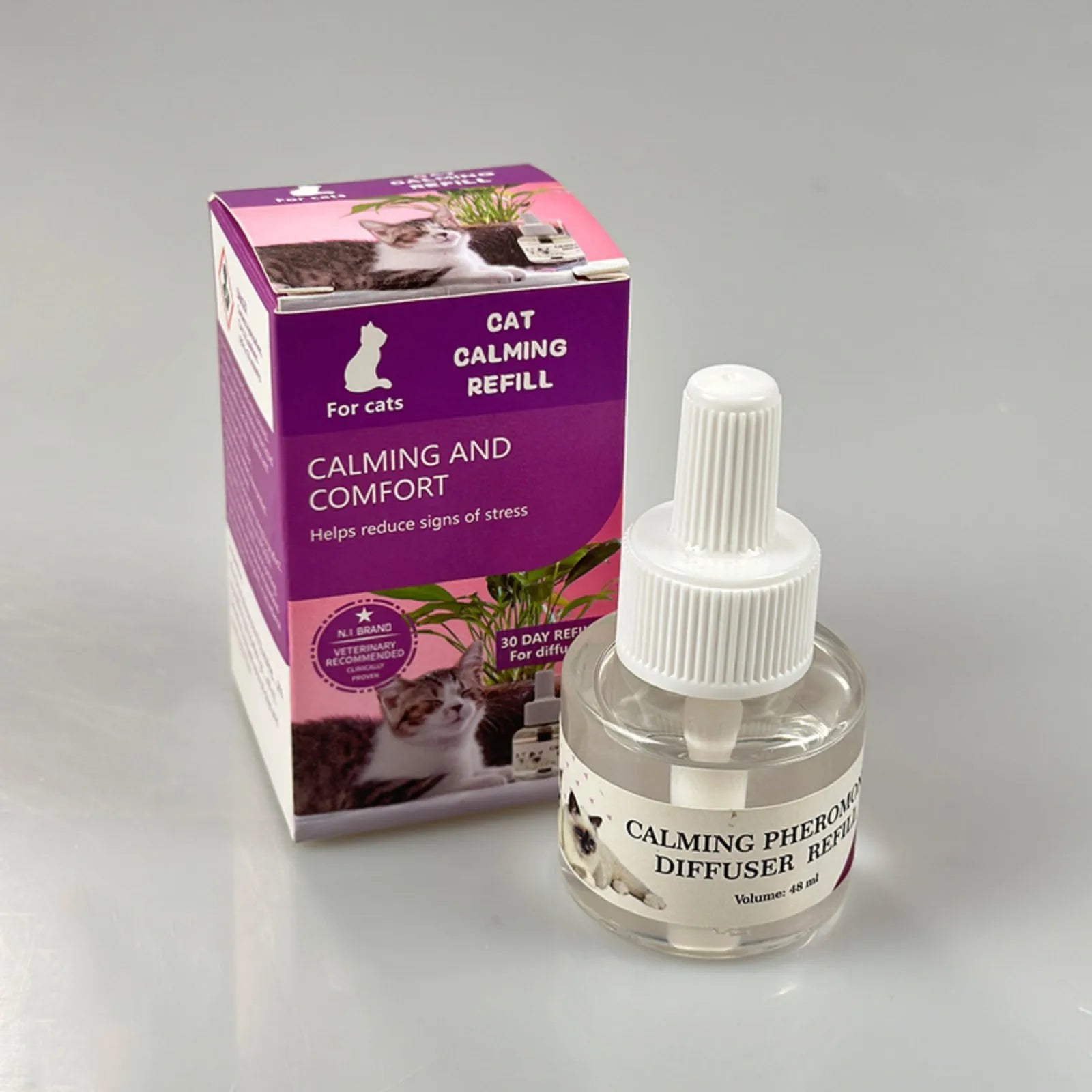 Cat Pheromone Diffuser & Calming Spray Kit