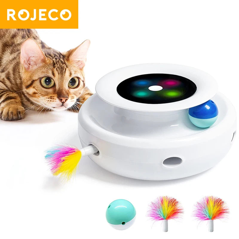 2-in-1 Smart Automatic Cat & Dog Toy