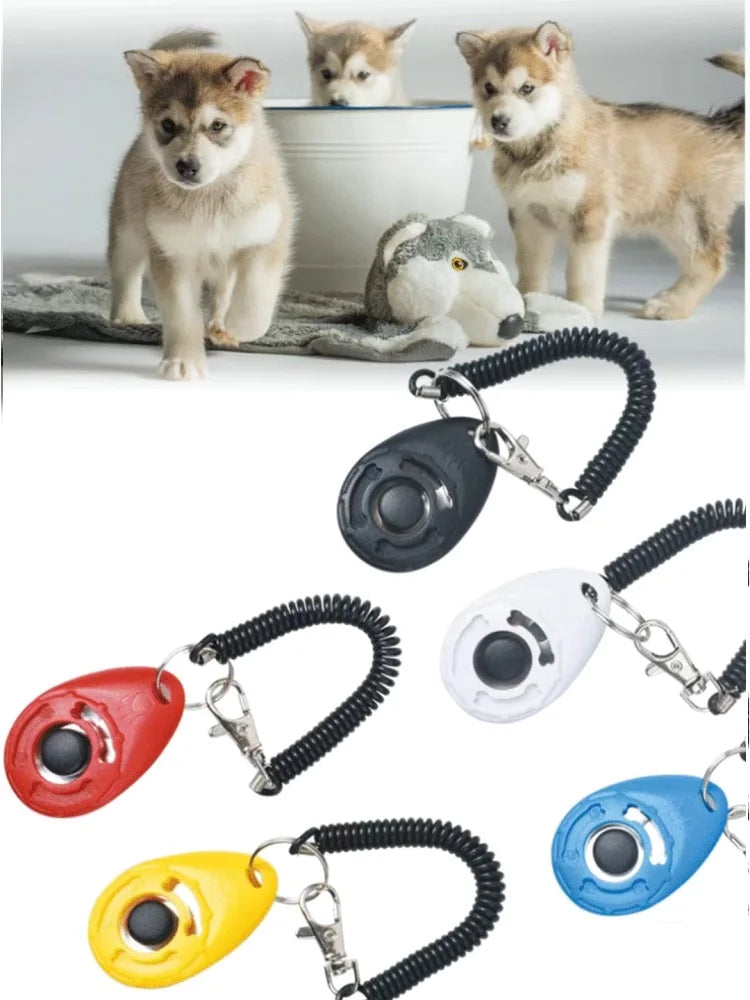 Dog & Cat Training Clicker with Wrist Strap
