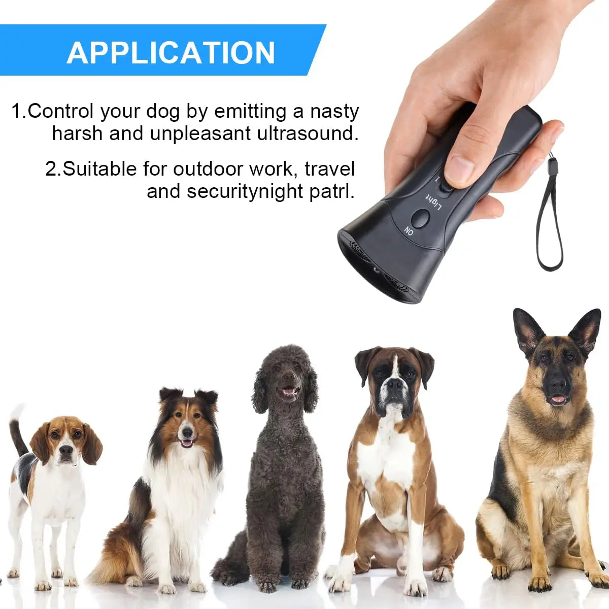 Ultrasonic Dog Barking Deterrent Trainer