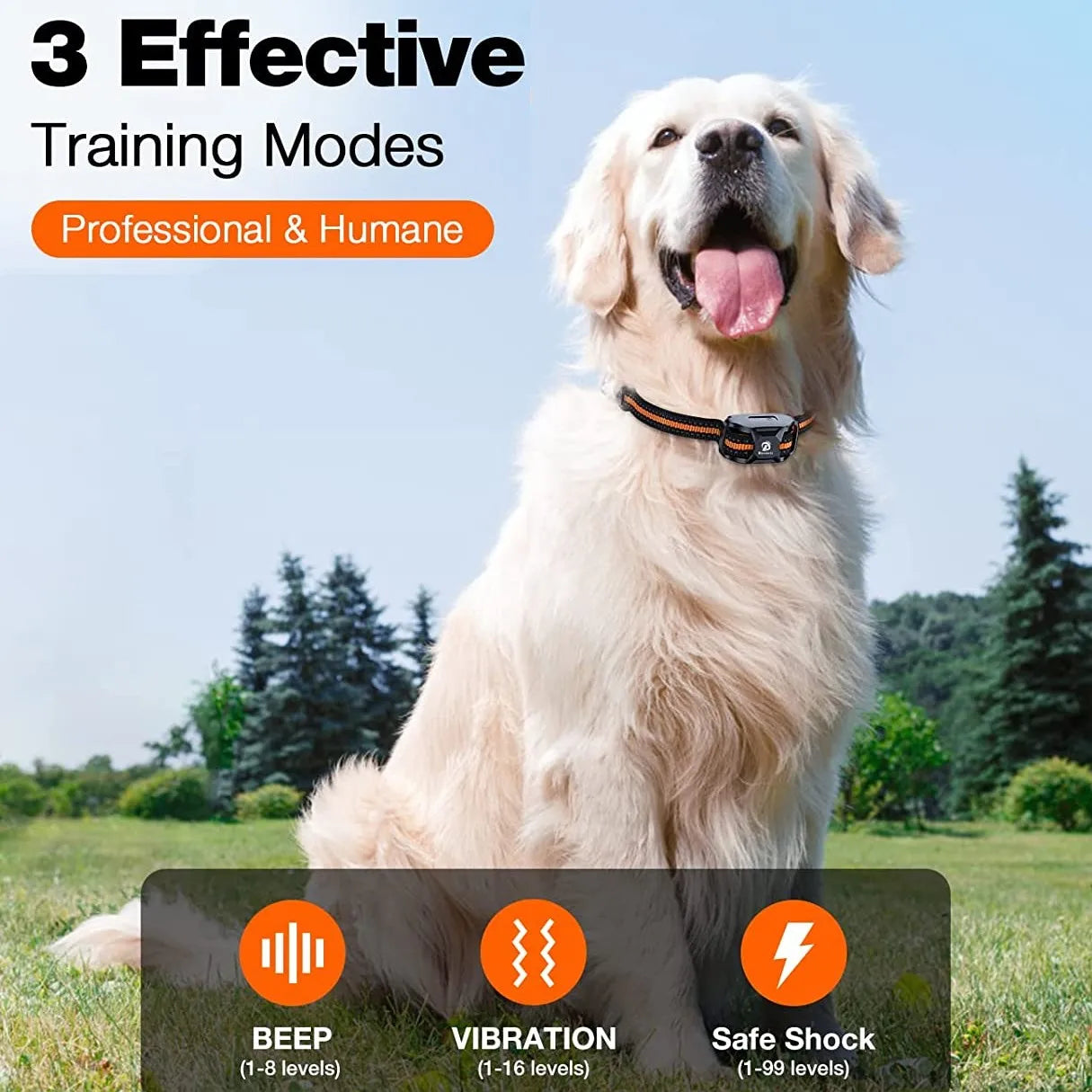 3300ft Dog Training Collar with Remote