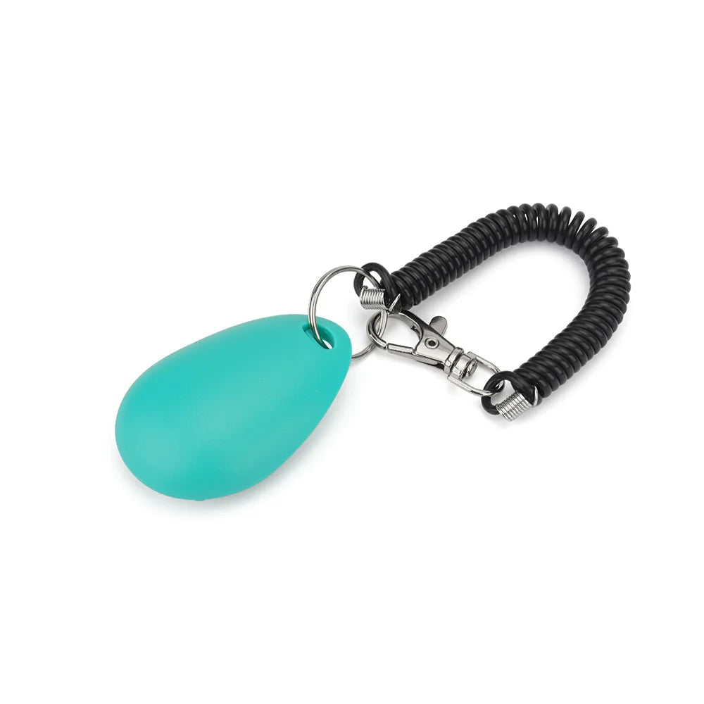 Pet Training Clicker with Keyring – Portable Dog & Cat Training Tool