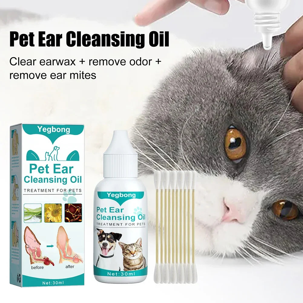 Dog & Cat Ear Cleaning Solution 30ml