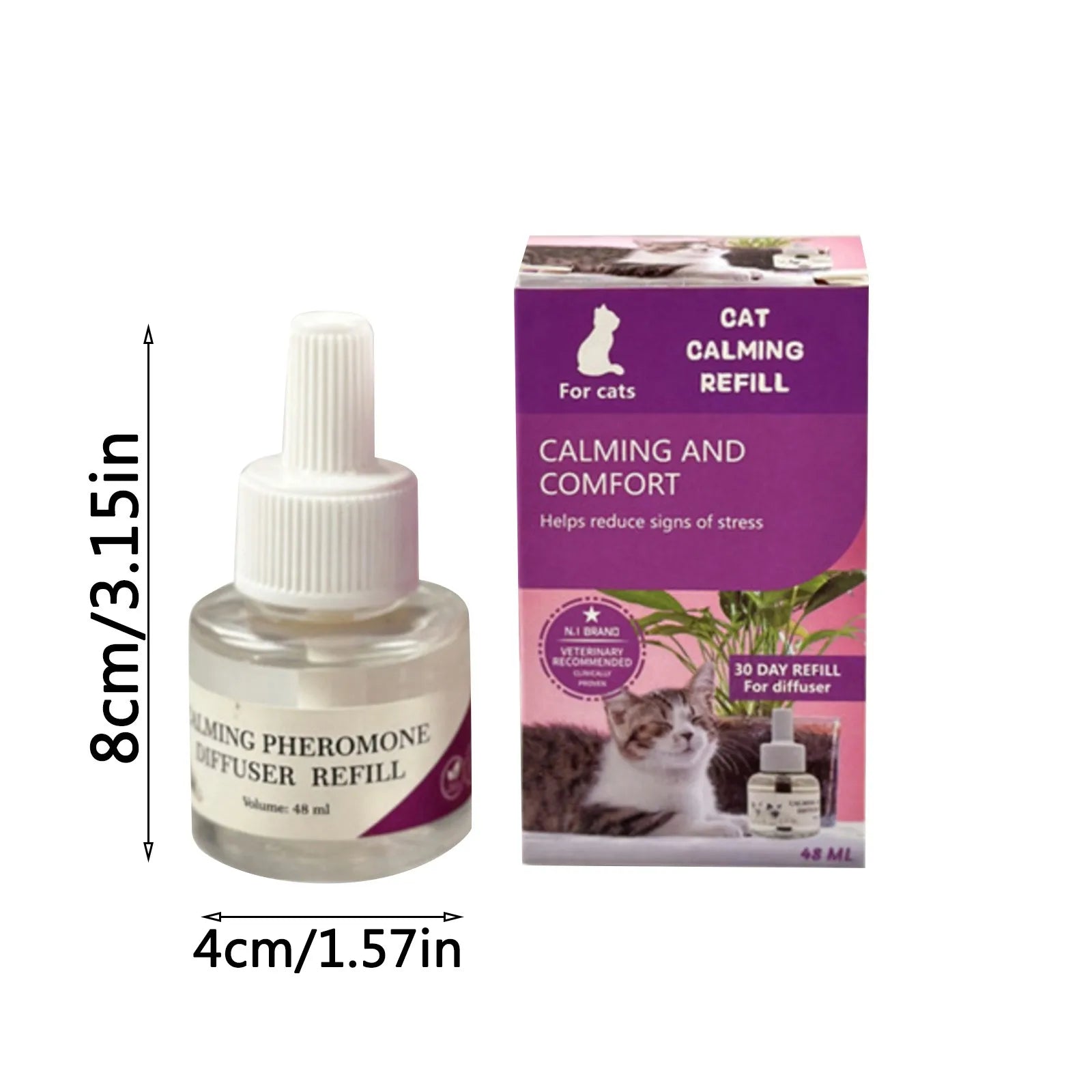 Cat Pheromone Diffuser & Calming Spray Kit
