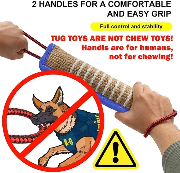 Coarse Jute Chew Sticks for Dogs