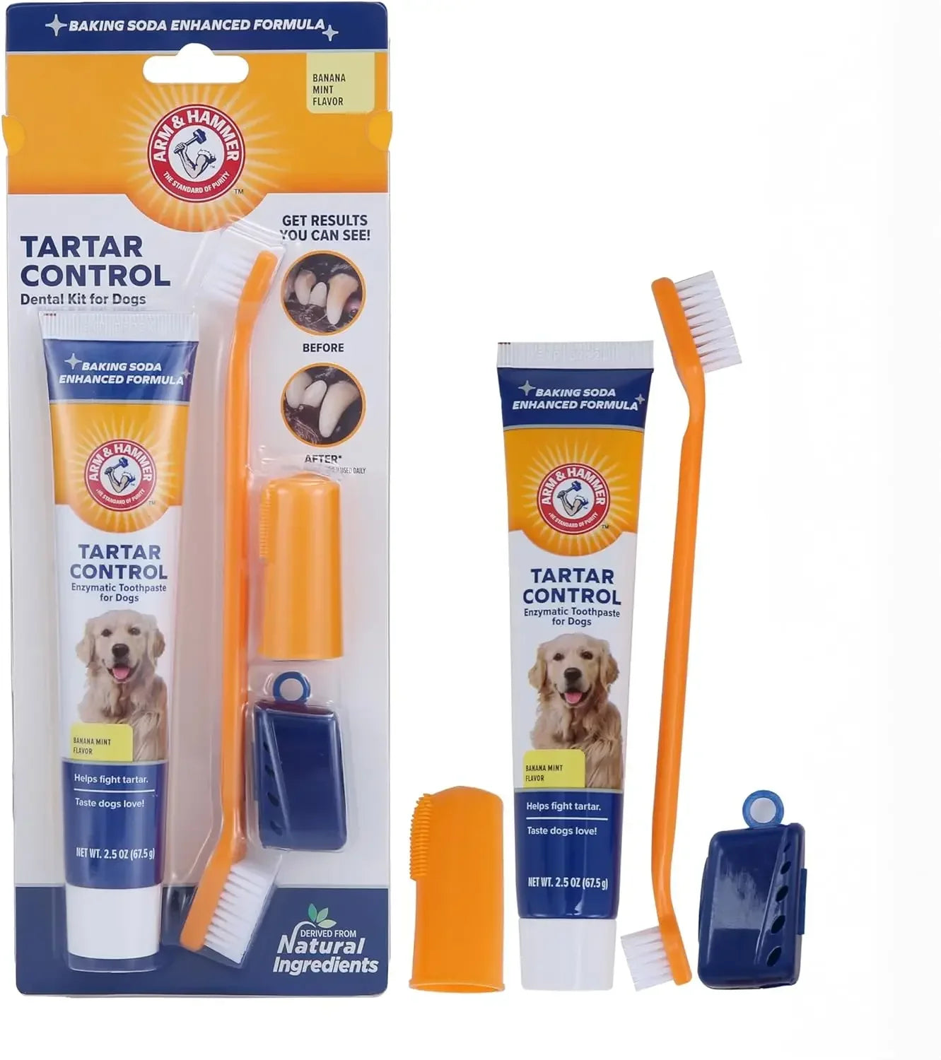 Pet Dental Care Kit for Dogs & Cats